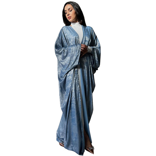 Abaya Elegante con Efecto Bronceado - Ropa Exterior Modesta - Image 6