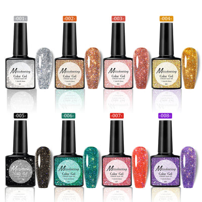 Esmalte de Uñas UV Láser con Lentejuelas Diamante Brillante - Image 4
