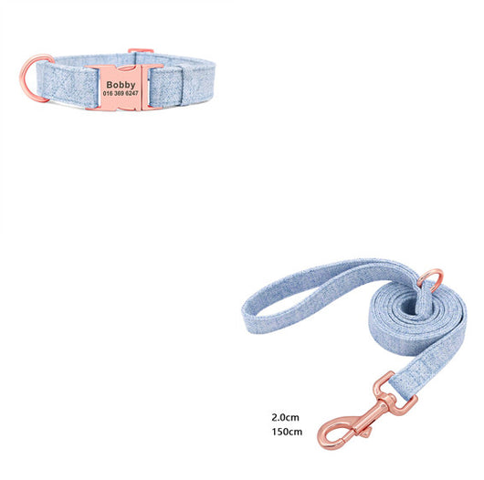 Collar Antipérdida para Perros con Grabado Personalizado y Correa de Tracción - Image 8