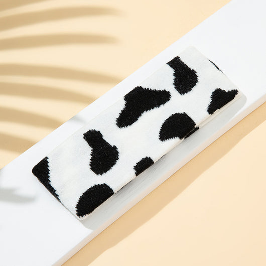 Banda Deportiva Elástica Absorbente de Sudor con Patrón Panda y Vacas - Image 17