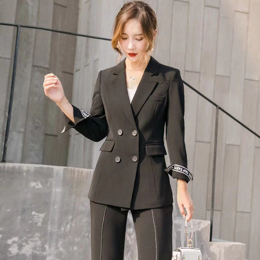 Blazer Blanco Elegante de Manga Larga para Mujer - Image 13