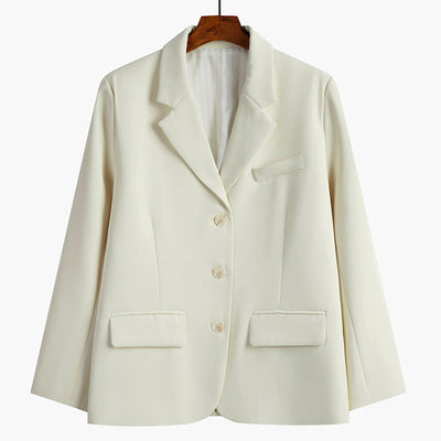Blazer Suelto Negro para Primavera Mujer - Image 4