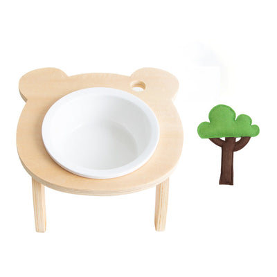 Comedero Elevado para Gatos con Borde Inclinado y Soporte Alto - Image 5
