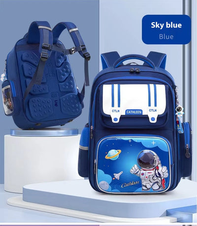 Mochila Escolar Impermeable y Ligera con Diseño Astronauta - Image 15