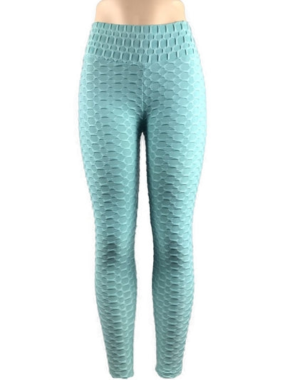 Leggings Deportivos de Cintura Alta con Pliegues Elásticos y Tela Transpirable - Image 7