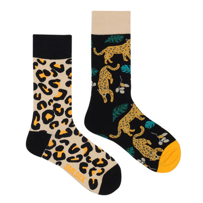 Calcetines Retro Asimétricos para Parejas - Algodón Cómodo Unisex - Image 71