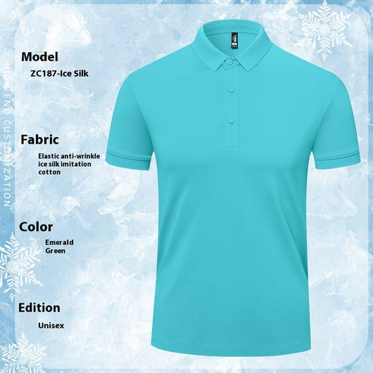 Overol Tipo Polo Ice Silk para Verano - Image 7