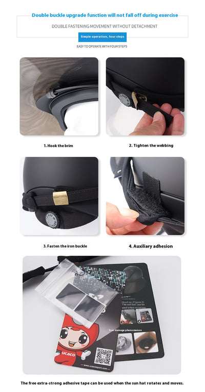 Casco Ecuestre de Protección con Visera Solar - Image 12
