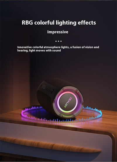 Parlante Bluetooth Portátil con Micrófono Inalámbrico para Karaoke - Image 17