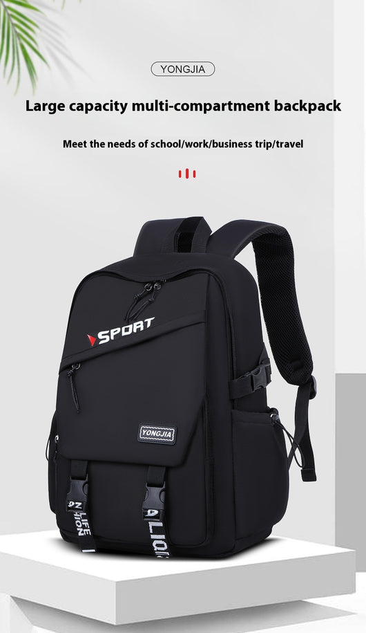 Mochila Escolar de Gran Capacidad Trend Simple - Image 16
