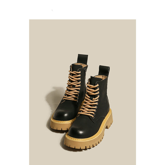 Botas Martin Estilo Británico con Suela Reforzada y Alzada - Image 11