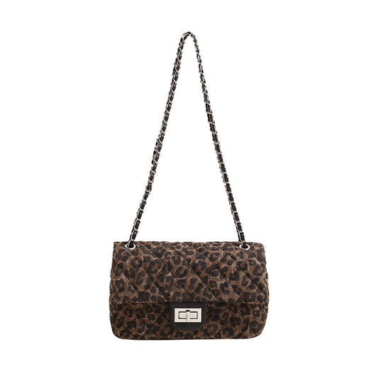 Bolso Bandolera Cuadrado Estampado Leopardo - Image 6