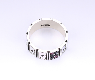Anillo Clásico Poker Plata 925 Esterlina - Image 12