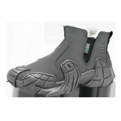 Botas Martin de Trabajo con Forro Polar y Diseño Sólido para Hombre - Image 8