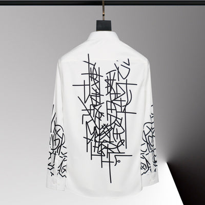 Camisa Estampada Ajustada para Hombre - Diseño Moderno - Image 2