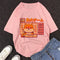 Camiseta Estampada Shiba Inu e Gato Fofo Feminina - Estilo Casual