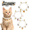 Collares de Perlas para Mascotas con Campana - Adorno Halloween para Gatos y Perros