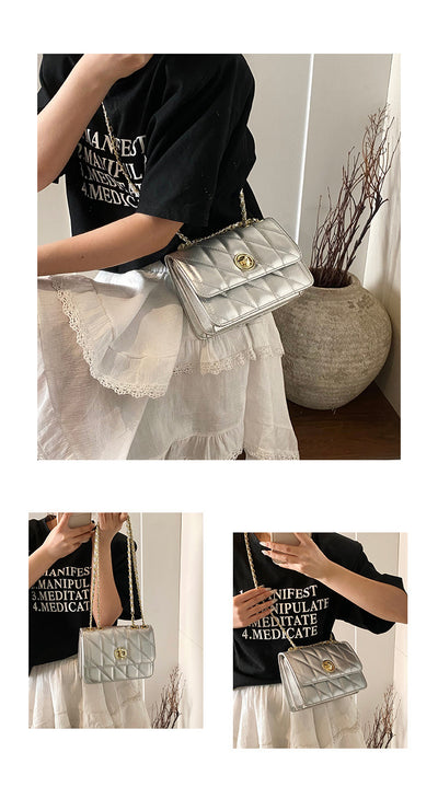 Bolso Mensajero de Cadena para Mujer - Elegancia Casual y Funcional - Image 16