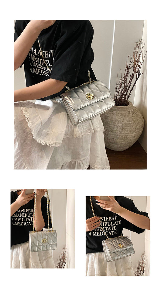 Bolso Mensajero de Cadena para Mujer - Elegancia Casual y Funcional - Image 16