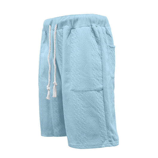 Shorts de Punto Jacquard Holgados para Hombre - Image 36