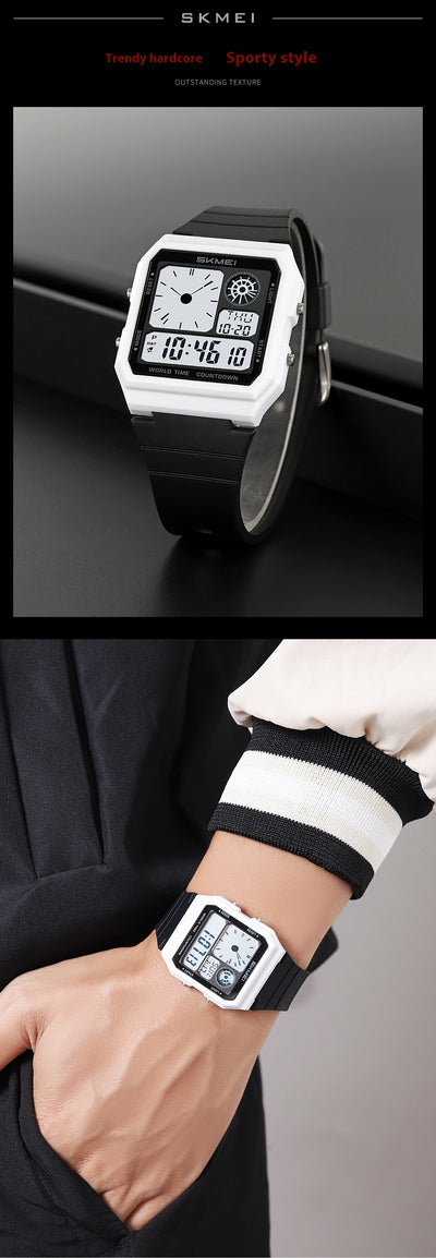Reloj Deportivo Electrónico Resistente al Agua Multifuncional para Hombre - Image 24