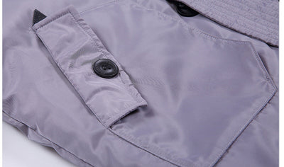 Chaqueta Acolchada para Niño Pluma de Pato Blanca con Capucha - Image 12
