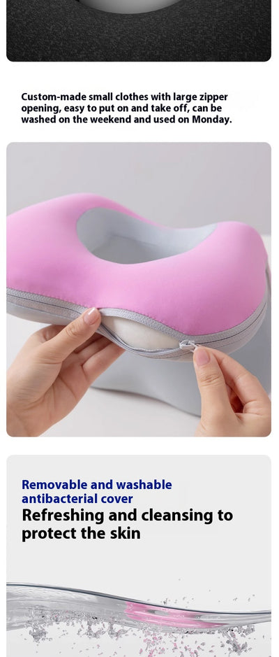 Almohada de Espuma Viscoelástica Ajustable para Descanso en la Oficina - Image 14