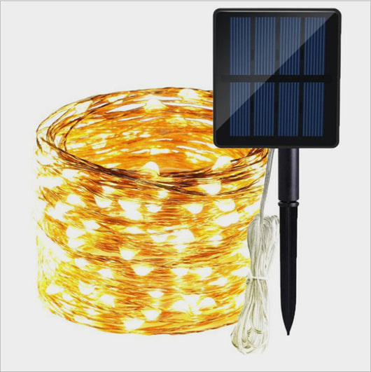 Guirnalda Solar LED Impermeable para Bodas y Celebraciones - Image 2