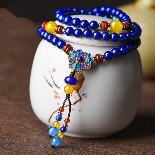 Pulsera Étnica Cloisonné Árbol Milenario con Mil Vides - Image 10