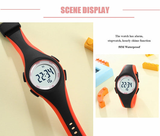 Reloj Electrónico Infantil Resistente al Agua Multifuncional - Image 16