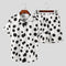 Conjunto de Camisas Hawaianas Oversized con Estampado Tropical