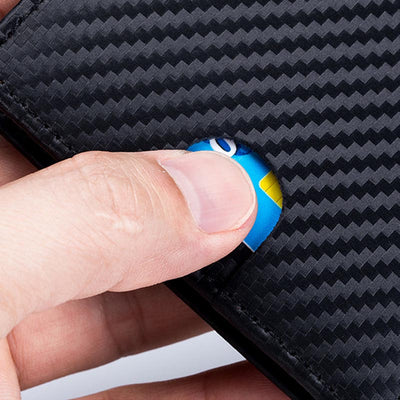 Billetera de Cuero Ultradelgada para Hombre - Diseño Minimalista - Image 9