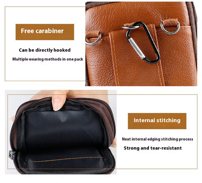 Bolsa de Trabajo Multifuncional con Cinturón y Bandolera para Hombre - Image 11