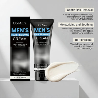 Crema Depiladora para Hombre