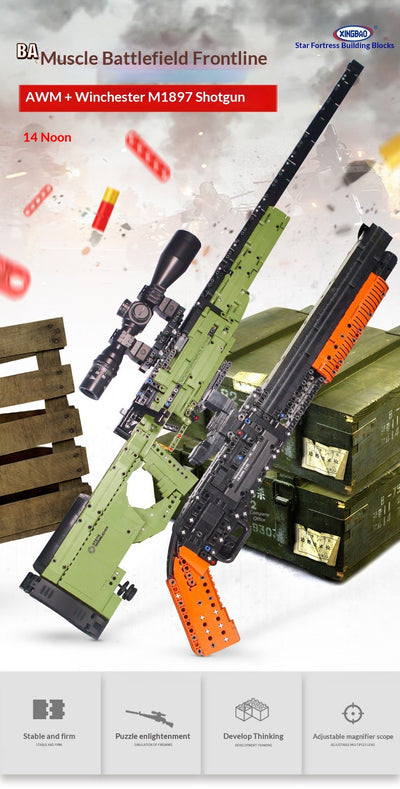 Bloques de Construcción Temática Militar con Piezas Pequeñas Encajables - Image 36