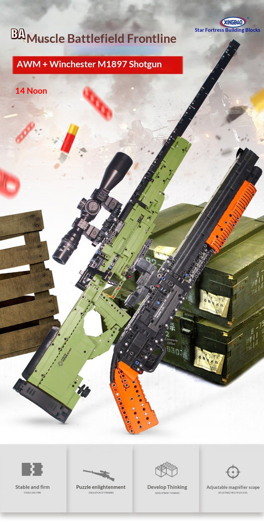Bloques de Construcción Temática Militar con Piezas Pequeñas Encajables - Image 36