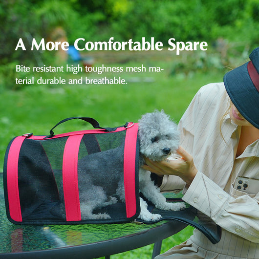 Bolsa Transportadora Plegable para Gatos y Perros con Base Estable - Image 3