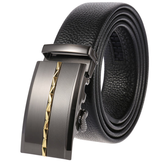 Cinturón de Cuero para Hombre con Hebilla Automática - Image 26
