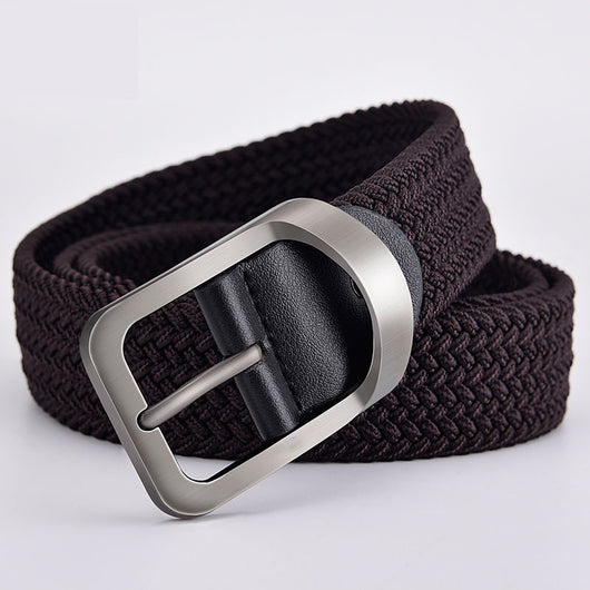 Cinturón de Lona Tejida Versátil para Hombre y Mujer - Image 11