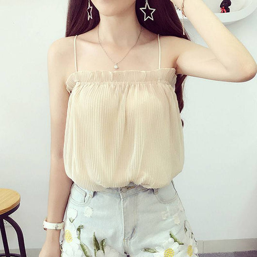 Blusa Suelta sin Mangas para Verano - Image 15