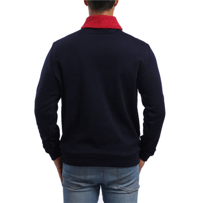 Suéter Pullover Casual con Combinación de Colores para Hombre - Image 11