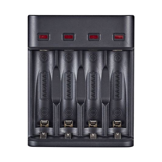 Cargador Universal para Baterías Recargables Ni-Cd y Ni-MH