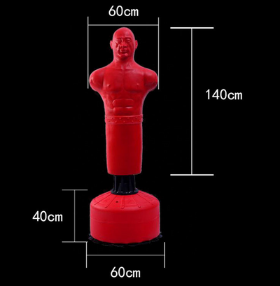 Maniquí de Boxeo Inflable Profesional - Saco de Entrenamiento Silicona - Image 7