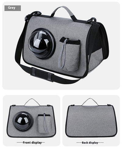 Bolsa Transportadora para Gatos - Mochila Cruzada Portátil para Mascotas - Image 20