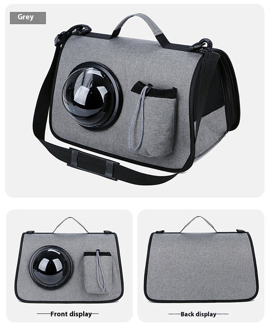 Bolsa Transportadora para Gatos - Mochila Cruzada Portátil para Mascotas - Image 20