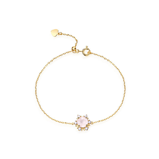 Joya de Topacio Cristal Limón con Diamante Japonés y Coreano - Image 4