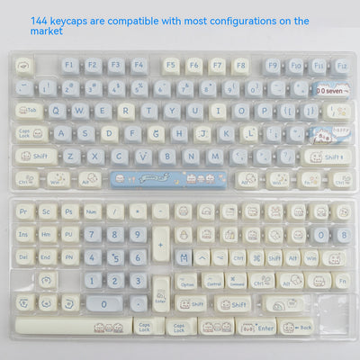 Keycap Gato Adorable MOA - Tecla Sublimada para Teclado Mecánico - Image 8