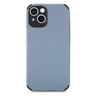 Funda para Celular de Color Sólido con Patrón de Fibra de Carbono - Image 6
