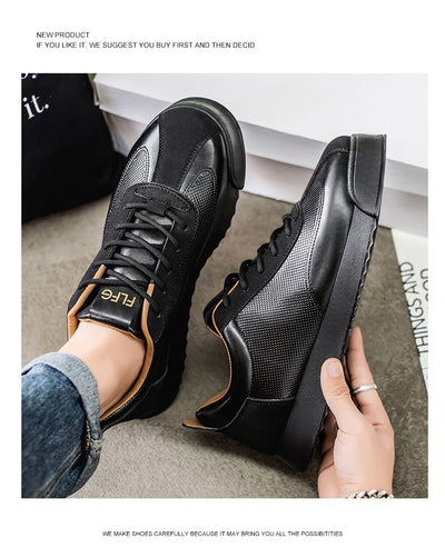 Zapatos de Cuero Negros Casuales para Trabajo - Image 8