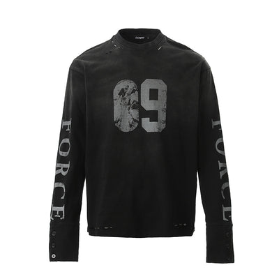 Blusa Vintage Americana con Efecto Desgastado y Estilo Urbano - Image 10